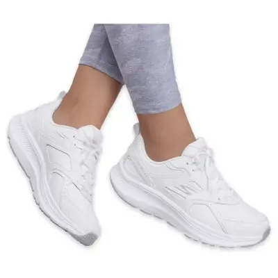 Skechers 128613Z Go Run Consistent Beyaz Kadın Spor Ayakkabı - 3