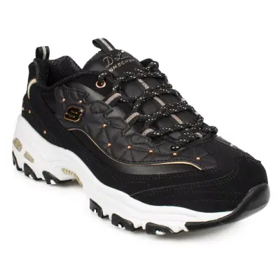 Skechers 13087 Z D'lites Glamour Feels Siyah Kadın Spor Ayakkabı - 1