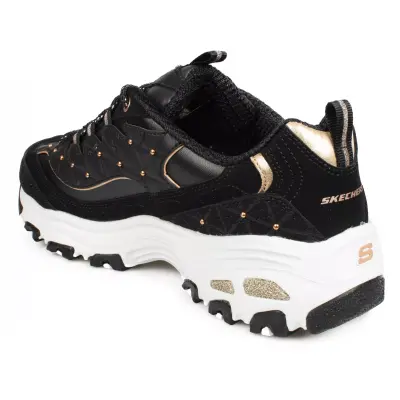 Skechers 13087 Z D'lites Glamour Feels Siyah Kadın Spor Ayakkabı - 4