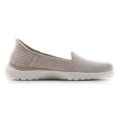 Skechers 138182 On The Go Flex Clover Slip-Ins Yürüyüş Bej Kadın Spor Ayakkabı - 3