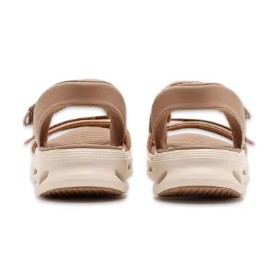 Skechers 141267 Go Walk Glide-Step 2.0 Sandal Bej Kadın Sandalet - 4