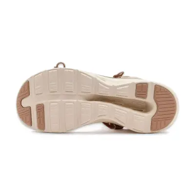Skechers 141267 Go Walk Glide-Step 2.0 Sandal Bej Kadın Sandalet - 5