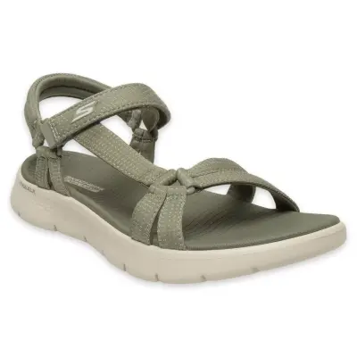 Skechers 141451Z Go Walk Flex Sandal- Sublime Yeşil Kadın Sandalet 