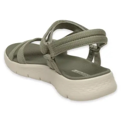 Skechers 141451Z Go Walk Flex Sandal- Sublime Yeşil Kadın Sandalet - 4