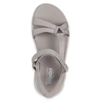 Skechers 141481Z Go Walk Flex Sandal Illuminate Bej Kadın Sandalet - 3