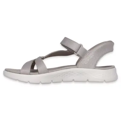 Skechers 141481Z Go Walk Flex Sandal Illuminate Bej Kadın Sandalet - 4