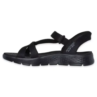 Skechers 141481Z Go Walk Flex Sandal Illuminate Siyah Kadın Sandalet - 4