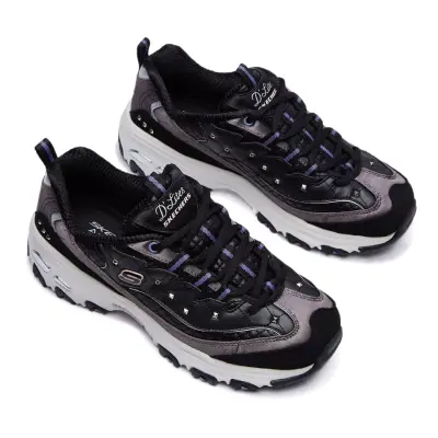 Skechers 149630Z D'lites Vibrant Night Gümüş Kadın Spor Ayakkabı - 1