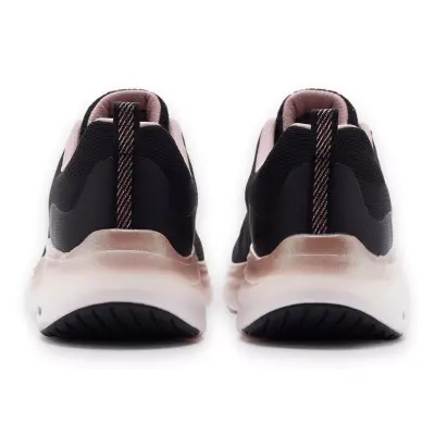 Skechers 150025Z Vapor Foam Midnight Glimmer Vegan Siyah Kadın Spor Ayakkabı - 4