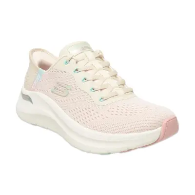 Skechers 150066Tk Arch Fit 2.0 Easy Chic Slip Ins Bej Kadın Spor Ayakkabı 