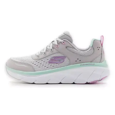 Skechers 150093Z Dlux Walker 2.0-Daisy Gri Kadın Spor Ayakkabı - 2