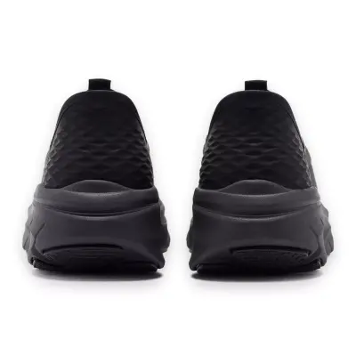 Skechers 150099 D'lux Walker 2.0 Slip-Ins Vegan Günlük Siyah Kadın Spor Ayakkabı - 4