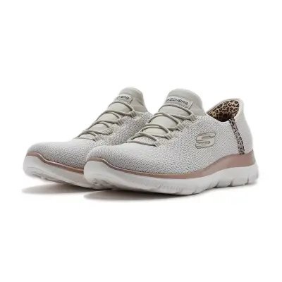 Skechers 150275Tk Summits Leopard Chic Memory Foam Bej Kadın Spor Ayakkabı - 1
