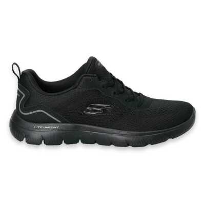 Skechers 150291Tk Summits Memory Foam Günlük Siyah Kadın Spor Ayakkabı - Skechers