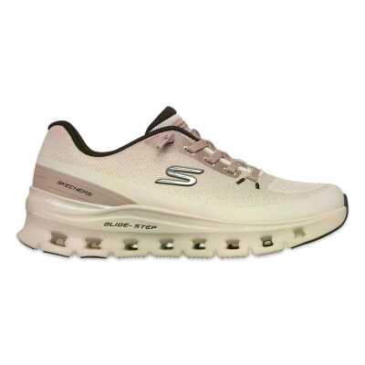 Skechers 150437 Glide-Step Pro-Soft Mirage Vegan Bej Kadın Spor Ayakkabı 