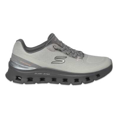 Skechers 150437 Glide-Step Pro-Soft Mirage Vegan Gri Kadın Spor Ayakkabı - Skechers