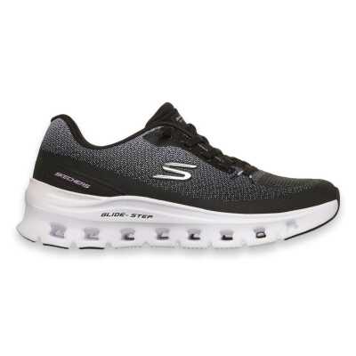 Skechers 150437 Glide-Step Pro-Soft Mirage Vegan Siyah Kadın Spor Ayakkabı 