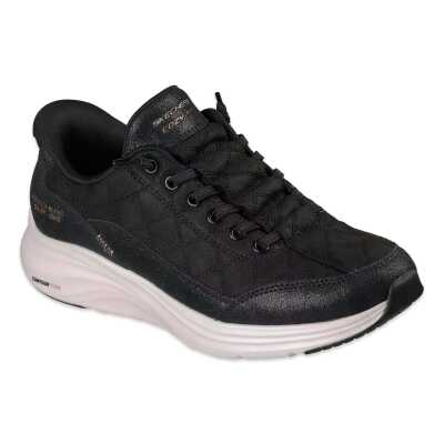 Skechers 150507 Contour Foam-Natural Ease Slip-Ins Siyah Kadın Spor Ayakkabı - 4