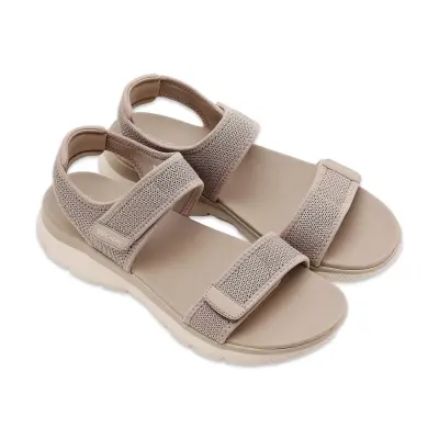 Skechers 163158 Summits Vegan Günlük Bej Kadın Sandalet - 4