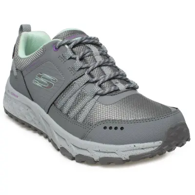 Skechers 180061 Escape Plan Endless Gri Kadın Spor Ayakkabı 