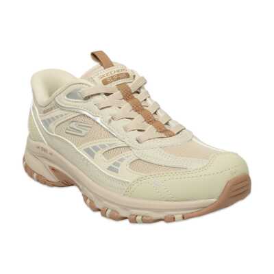 Skechers 180355 Hillcrest Batchelder Brook Water Repellent Slip Ins Kırık Beyaz Kadın Spor - 1