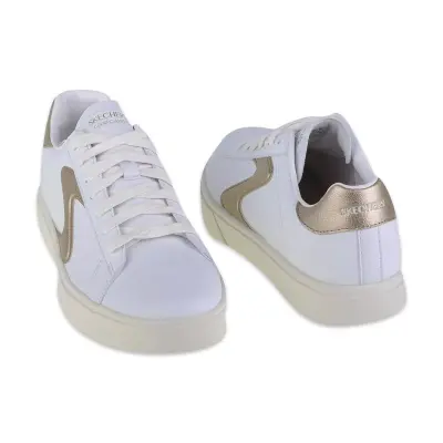 Skechers 185016 Eden Lx Günlük Sneakers Beyaz Kadın Spor Ayakkabı - 4
