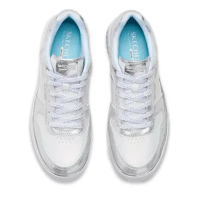 Skechers 185393 Jade Sneakers Gümüş Kadın Spor Ayakkabı - 3