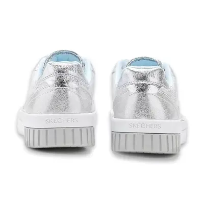 Skechers 185393 Jade Sneakers Gümüş Kadın Spor Ayakkabı - 4