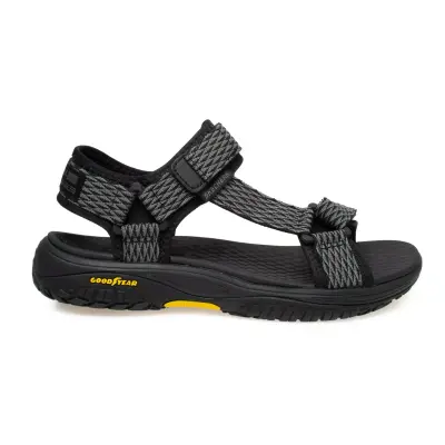 Skechers 204351-M Lomell Rip Tide Siyah Erkek Sandalet - 2