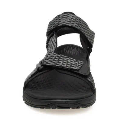 Skechers 204351-M Lomell Rip Tide Siyah Erkek Sandalet - 3