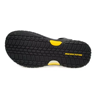 Skechers 204351-M Lomell Rip Tide Siyah Erkek Sandalet - 5