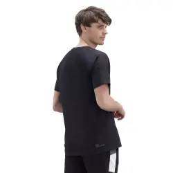 Skechers 212219 M Branded Stripe Siyah Erkek T-Shirt - 2