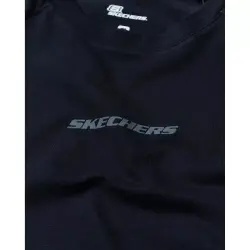 Skechers 212219 M Branded Stripe Siyah Erkek T-Shirt - 5