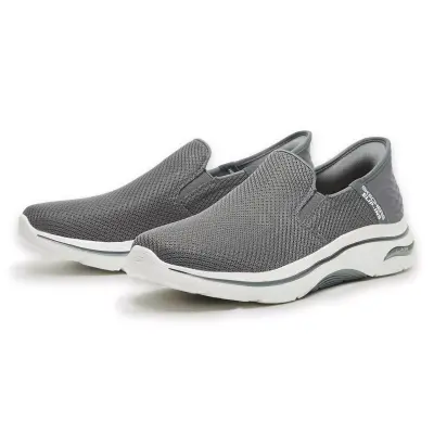 Skechers 216600 Go Walk Arch Fit 2.0 Hands Free 2 Slip-Ins Füme Erkek Spor Ayakkabı - 2