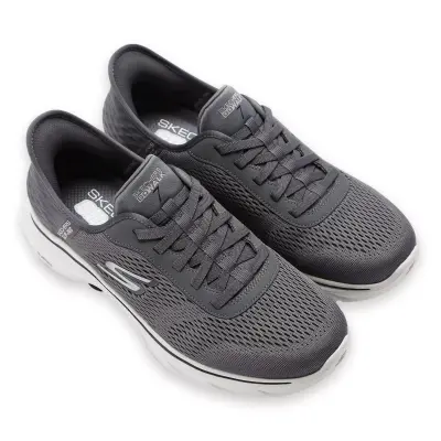 Skechers 216648 Go Walk 7 Free Hand 2 Günlük Gri Erkek Spor Ayakkabı 