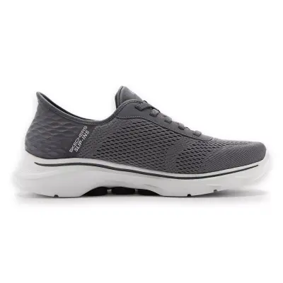 Skechers 216648 Go Walk 7 Free Hand 2 Günlük Gri Erkek Spor Ayakkabı - 3