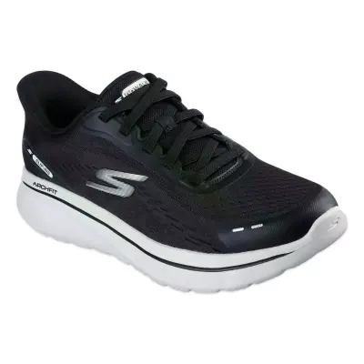 Skechers 217075Tk Go Walk Arch Fit N-Joy Slip-Ins Siyah Erkek Spor Ayakkabı - 4