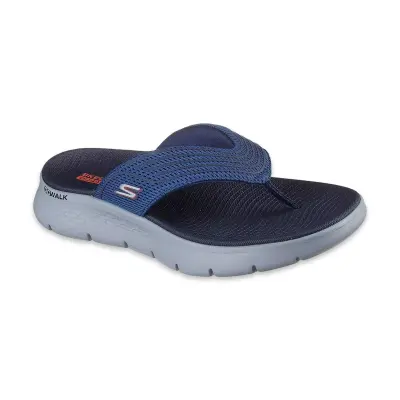 Skechers 229214 Go Walk Flex Sandal Maverick Parmak Arası Lacivert Erkek Terlik - 4