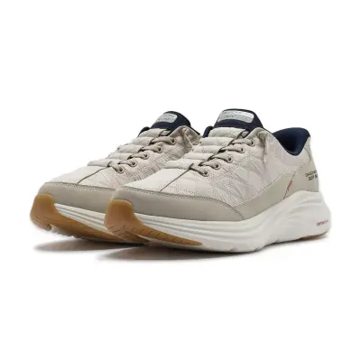 Skechers 232619 Contour Foam Cozy Fit Slip-Ins Günlük Bej Erkek Spor Ayakkabı - 3