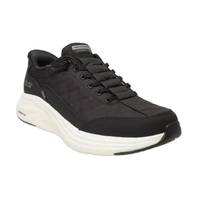 Skechers 232619 Contour Foam Cozy Fit Slip-Ins Günlük Siyah Erkek Spor Ayakkabı 