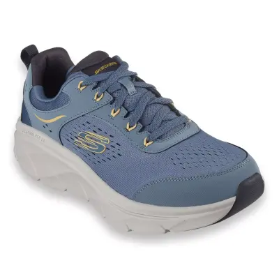 Skechers 232715 D'lux Walker Footwear Gri Erkek Spor Ayakkabı 