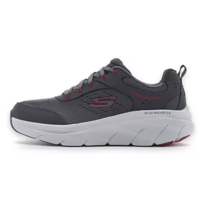 Skechers 232715 Dlux Walker Durven Kırmızı Erkek Spor Ayakkabı - 2