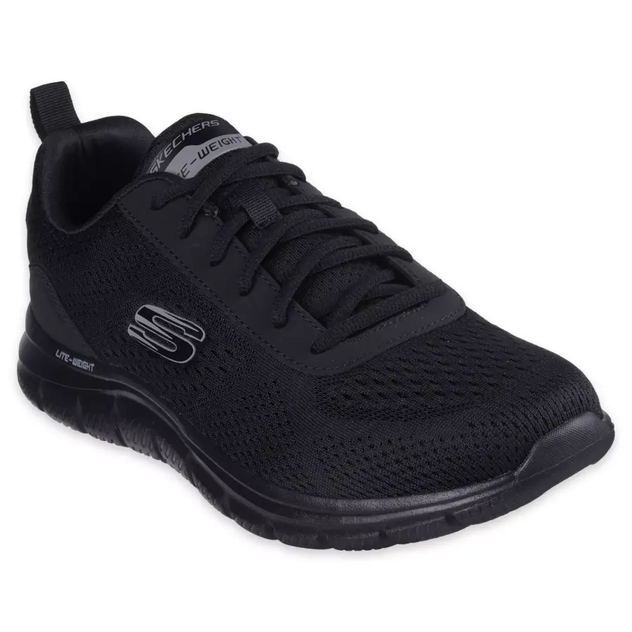 Skechers 232758Tk Track-Leshur Air Cooled Memory Foam Siyah Erkek