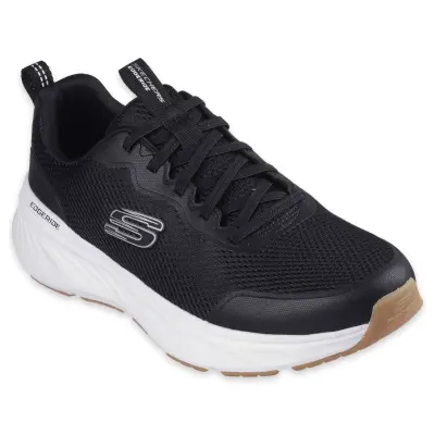 Skechers 232835 Edgeride Rekze Vegan Siyah Erkek Spor Ayakkabı 