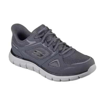 Skechers 233039Tk Track Ezral Slip-Ins Günlük Gri Erkek Spor Ayakkabı 