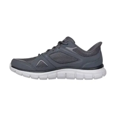 Skechers 233039Tk Track Ezral Slip-Ins Günlük Gri Erkek Spor Ayakkabı - 4