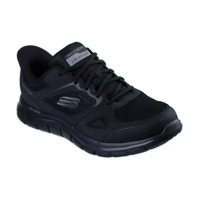 Skechers 233039Tk Track Ezral Slip-Ins Günlük Siyah Erkek Spor Ayakkabı 