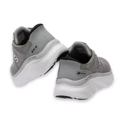 Skechers 233244 D'lux Walker 3.0 Slip-Ins Günlük Gri Erkek Spor Ayakkabı - 4