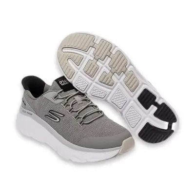 Skechers 233244 D'lux Walker 3.0 Slip-Ins Günlük Gri Erkek Spor Ayakkabı - 5
