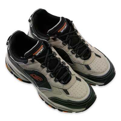 Skechers 237145 Vigor 3.0 Outdoor Gri-Siyah Erkek Spor Ayakkabı - 3